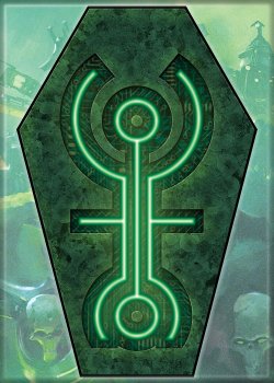 Magnet: 40K Necrons Logo